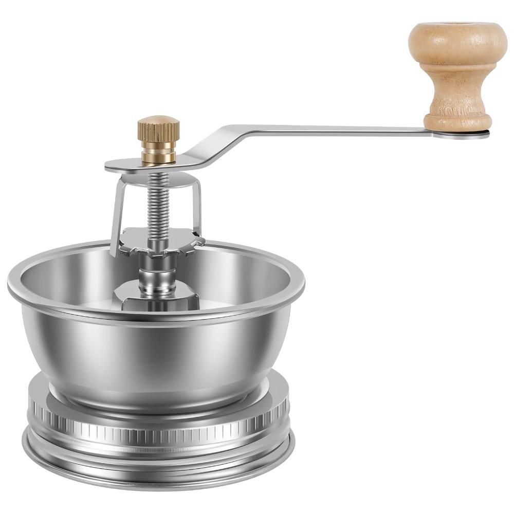 Adjustable Settings Hand Crank Coffee Mill Ceramic Core Household Coffee Crusher  Kitchen Tools