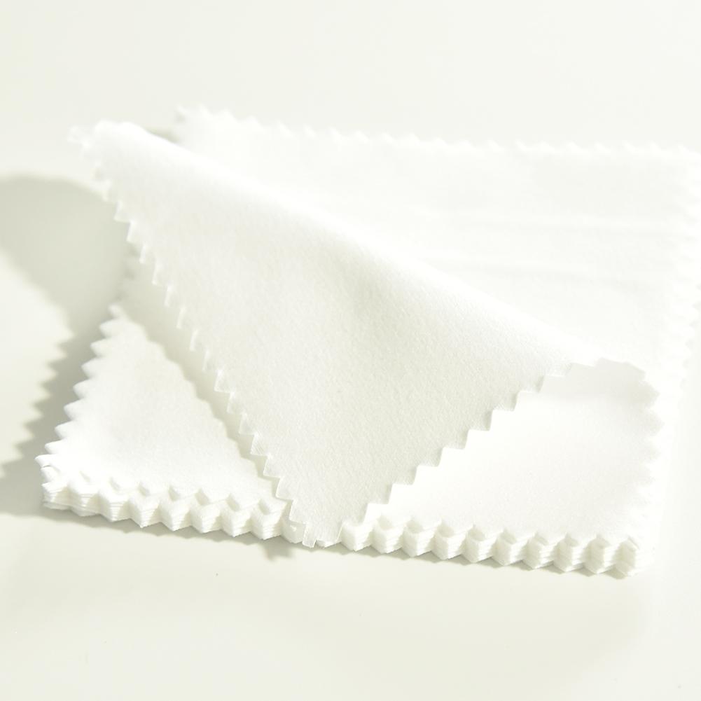 20pcs/Set White Microfiber Car Glass Coating Cleaning Waxing Cloths Soft Thin