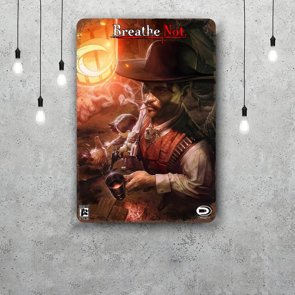 doc holliday Classic Poster Rusty Metal Plaque Retro Decorative Plate Bar Man Cave Garage Club Metal Sign Wall Decoration
