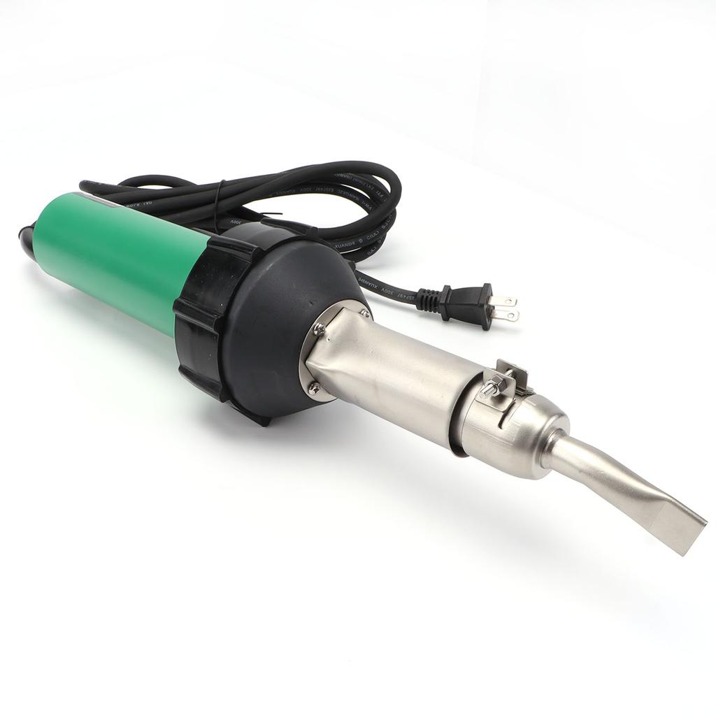 1600W Plastic Welder Kit with Multiple Nozzles Hot Air Plastic Welding Gun for PVC Flooring PP Plate