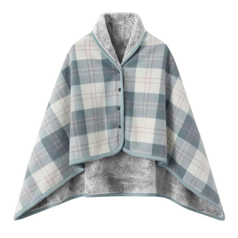 Soft Fleece Throw Blanket Office Nap Sofa Travel Lightweight Plaid Sherpa Women Men Student