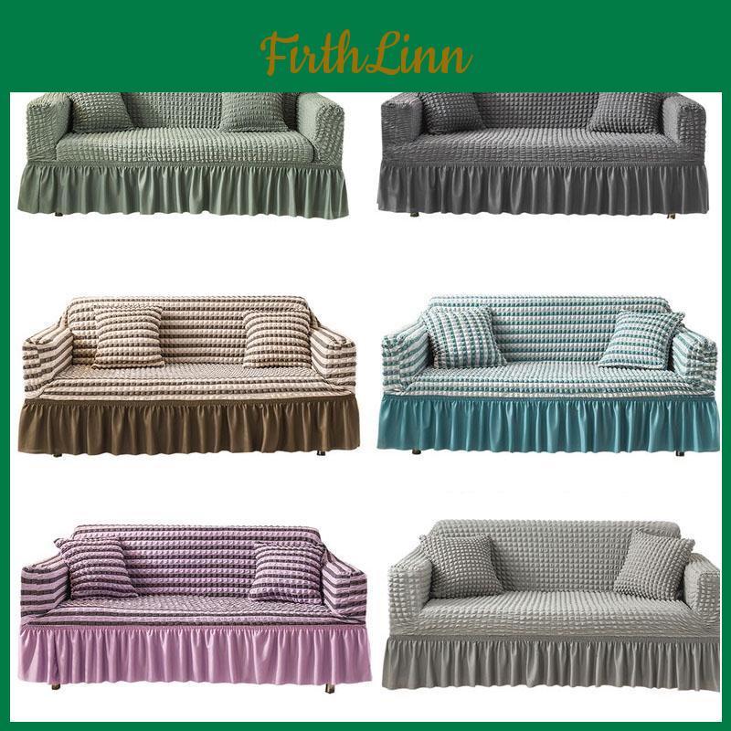Lastic Cloth Sofa Slipcover Bubble Universal Magic Sofa Cover Lshaped Sofa Covers For 3 Cushion Couch Furniture Protector