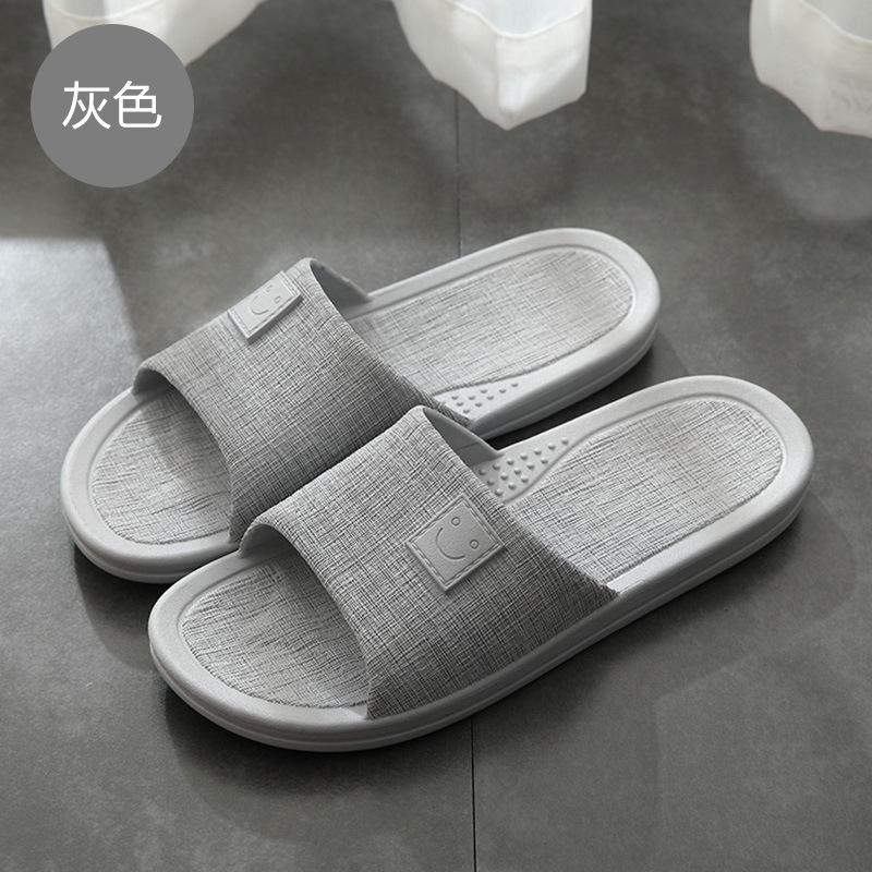 New Slippers Women's Summer Couple Indoor Home Home Bathroom Bathing Wear Non-slip Wear-resistant Cool Slippers Men