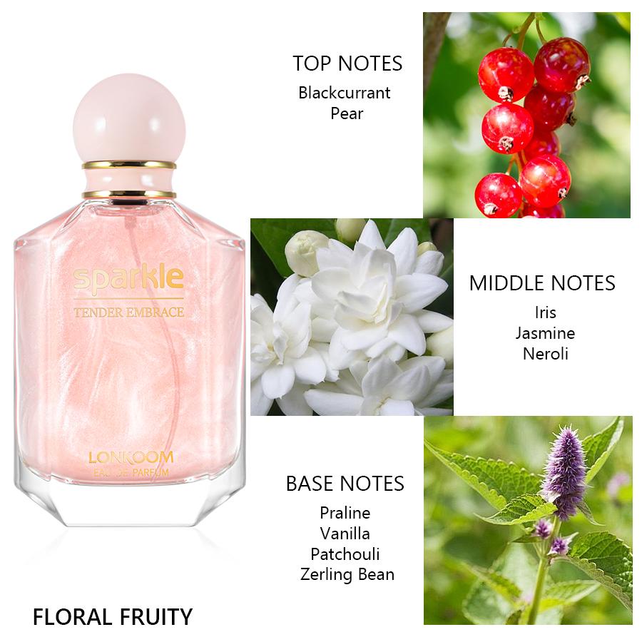 Long Lasting Perfume What Is The Best Smelling Women's Perfume Buy LONKOOM  100ml Rose Eau De Parfum For Women Floral Fragrance