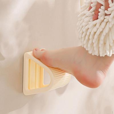 Shower Foot Rest Accessories Anti Slip Wall Mounted Compact Sturdy No Drill Stool