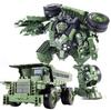 AOYI 8 ÎN 1 Devastator Supradimensionat Transformare Jucării de Înaltă Calitate Băiat Anime Cârlig Figurine de Acțiune Robot Mașină Model Vehicul de Inginerie Copii 48cm