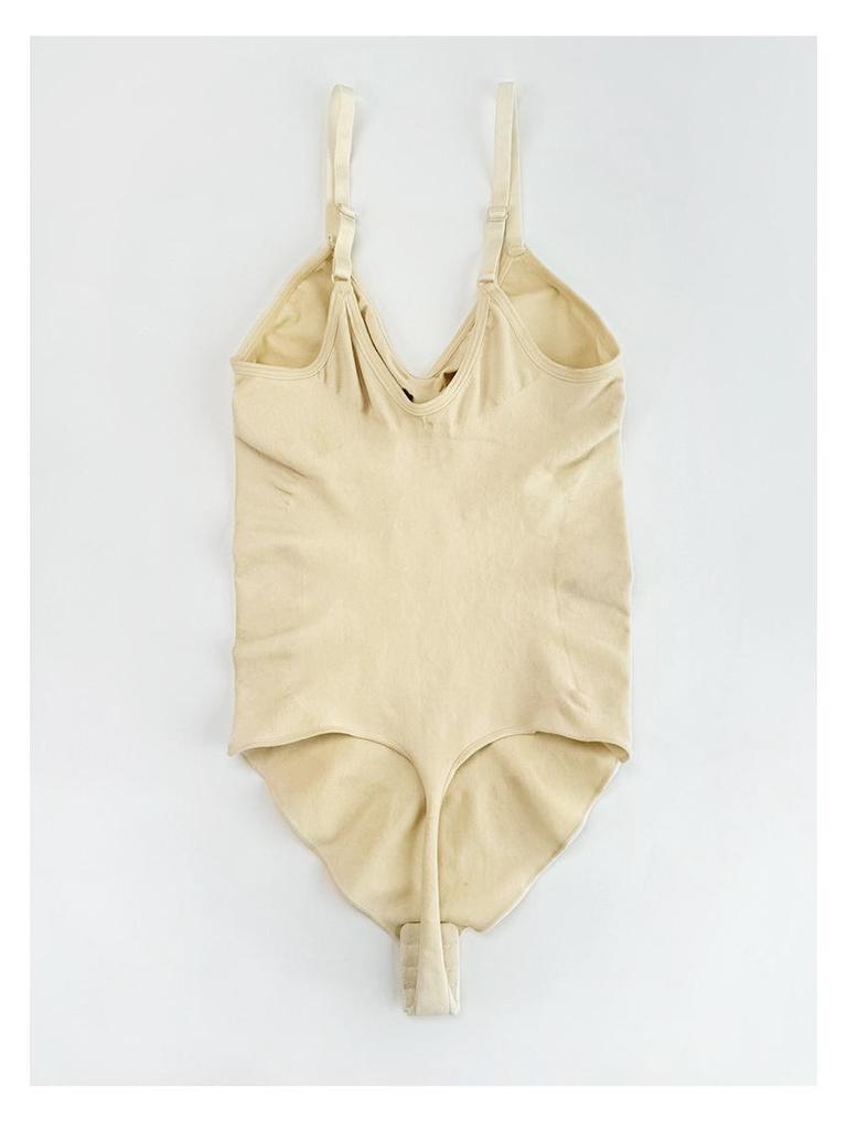 Super Elastic Lycra Seamless Thong Bodysuit: One-Piece Yoga Suit & Tummy Control Tank Top Shapewear Jumpsuit
