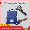 Gas Oven & Electric Pan with 12V Igniter for Baking Pancakes and Flatbreads
