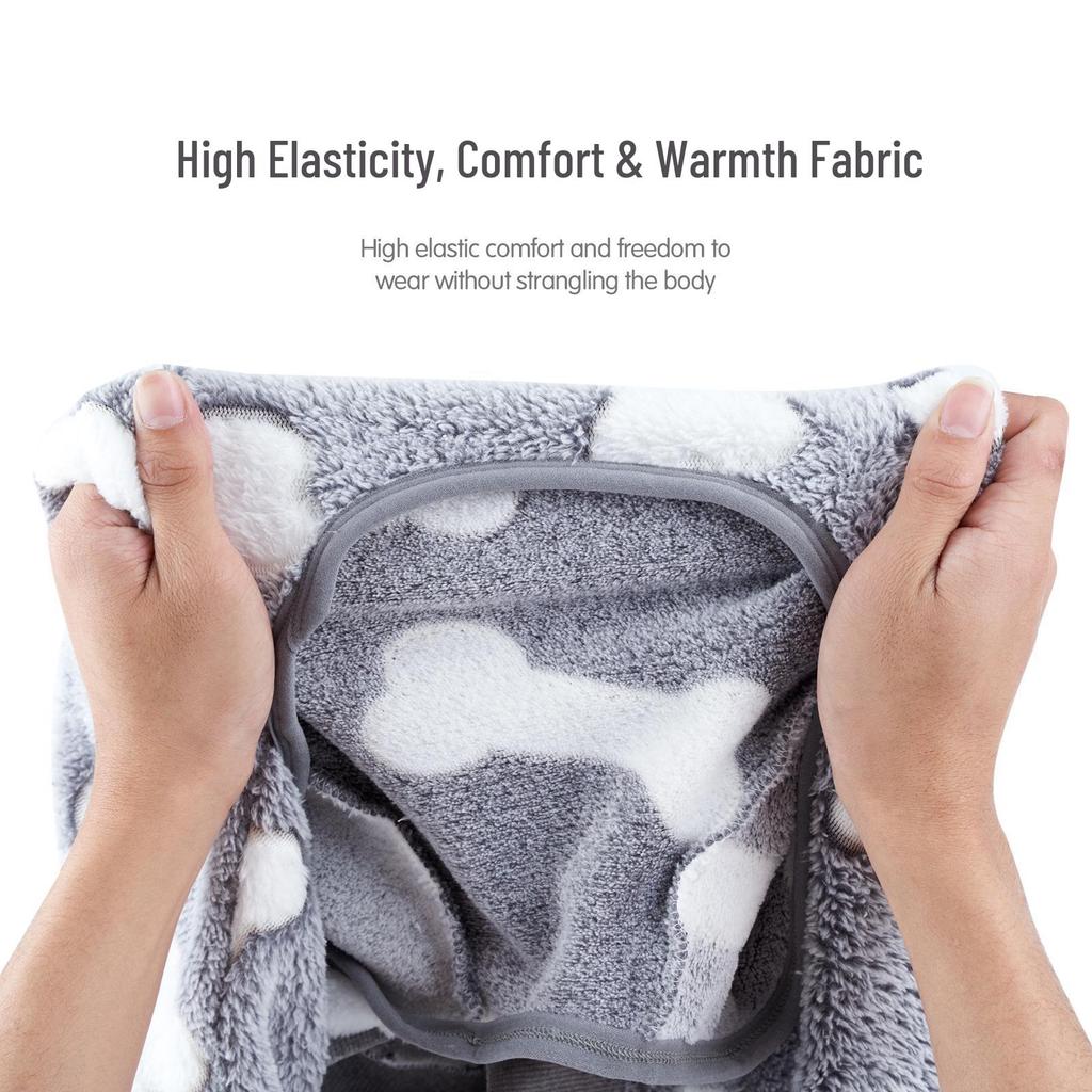 Gemütlicher atmungsaktiver Hundepyjama - Warm, Vierbeiner, Anti-Haarausfall, Baumwollanzug für große Hunde