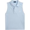 Polo Baumwolle Ärmellos Kurzarm Polohemd Slim Fit Damen Oberteile WMPOKNINB920329-400