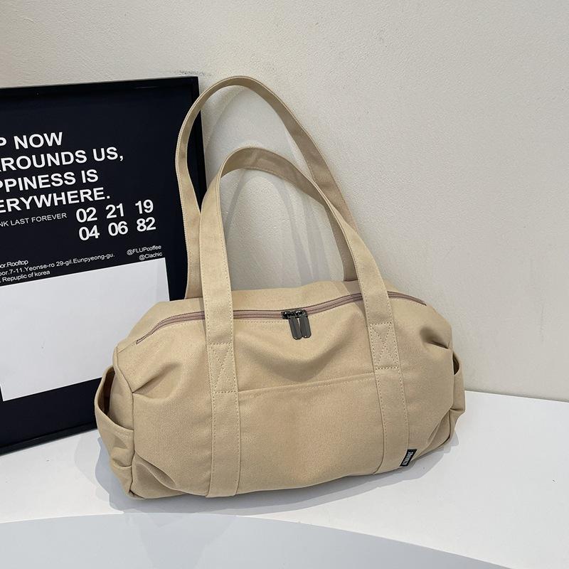2025 Korean Version Ins New Niche Design Men's and Women's Large-capacity Trendy Shoulder Bag Simple Casual Tote Bag