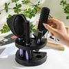 5 Pieces Mirror Comb Set Air Cushion Curly Hair Ribs Comb Girls Special Smooth Hair Massage Fluffy Comb