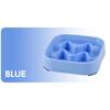 Slow Feeding Pet Bowl Anti-Choking Design Spill-proof Deep Pet Food Dish Square Pet Slow Down Eating Bowl