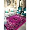 Roze Vintage Ruit Tapijt voor Slaapkamer en Woonkamer Antislip Speelruimte met Achterkant Perfect voor Speelruimte en Speldecoratie