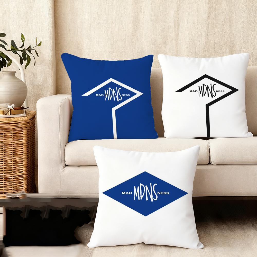Brand Design MMadness Cushion Cover Soft Plush Throw Pillow Cover DoubleSided Decorative Cushion Case Sofa Bedroom Decor