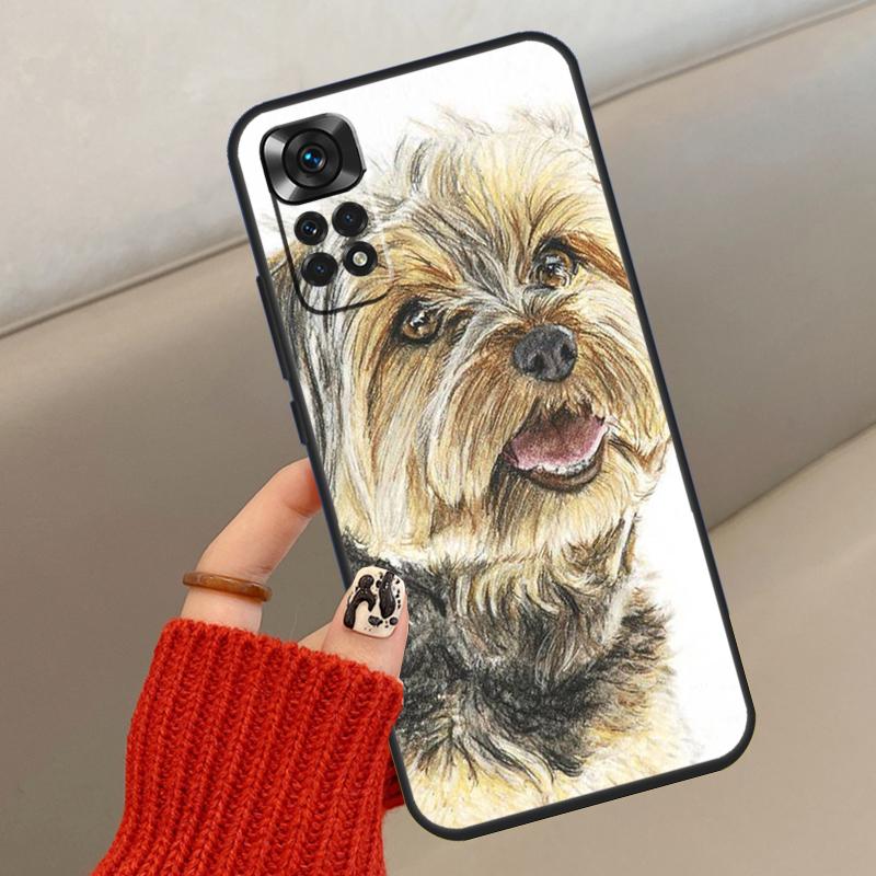 Yorkshire Terrier Dog Case For Xiaomi Redmi Note 14 13 12 11 10 15 Pro Plus Cover For Redmi 15 15C 12C 10C 13C 14C
