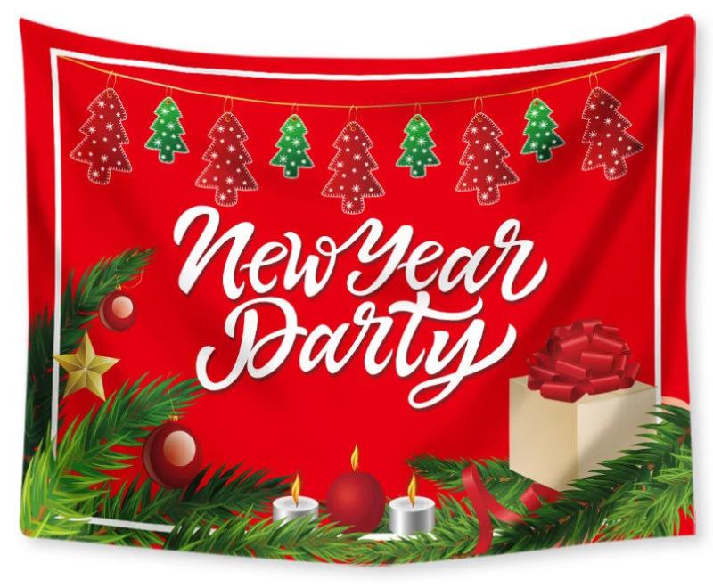 

Амазонский гобелен Рождественский гобелен Спальня Декоративная ткань Праздничная вечеринка Праздничный гобелен Ткань 100x75cm