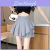 Fashion Spliced Mesh Mini Skirt With High Waist For Women Spring