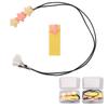 Hearing Amplifier Clip Holder Portable Cute Star Shaped BTE Hearing Amplifier Lanyard for Kid Elderl