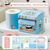 Cartoon Memo Pad Cute Cute Note Pad Reusable Sticky Notes Removable Sticky Notes Box For Marking Office Study Stationery Gifts