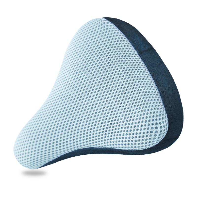 1Pcs Bicycle 3D Soft Bike Seat Cover Cycling Silicone Seat Cushion Cycling Breathable Comfortable Bicycle Bike