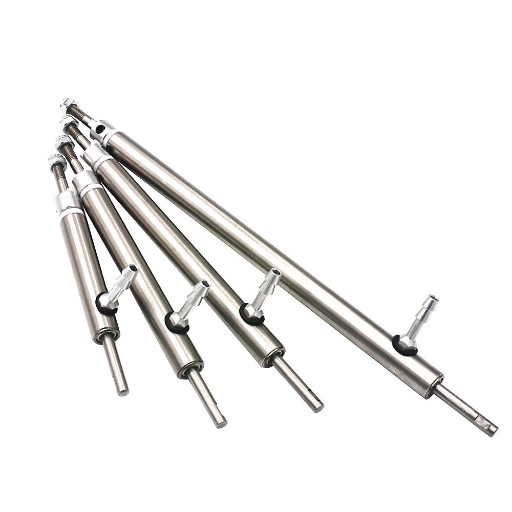 4mm RC Boat Parts Shaft Kit Steel Shaft+ Sleeve Tube+ Propeller+Universal Joint with Oil Nozzle For RC Boat Jet Marin Parts