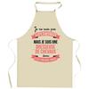 Kitchen Apron - Planetee - Superwoman Horse Trainer Pattern - Durable Cotton - Printed In France