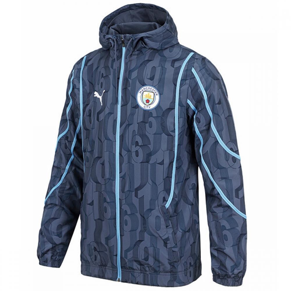 

Puma Оригинальная тканая куртка Puma Manchester City Pre Match, ветровка Man City 77758022/M