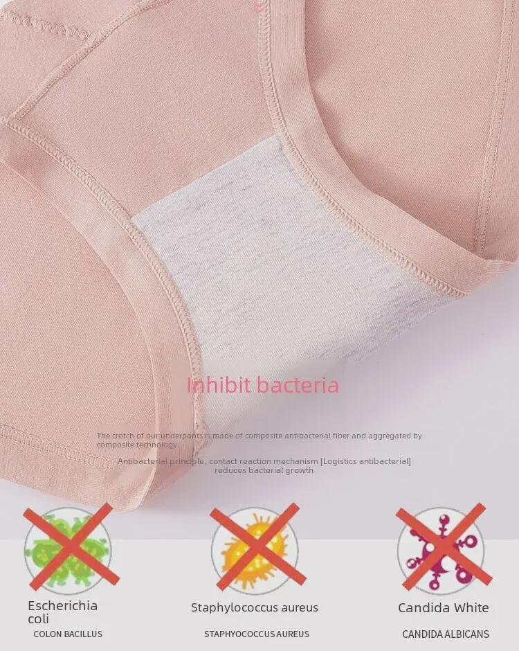 High Waist Cotton Briefs for Middle-aged & Elderly Women - Breathable, Comfortable, Hip Lifting & Abdomen Support.