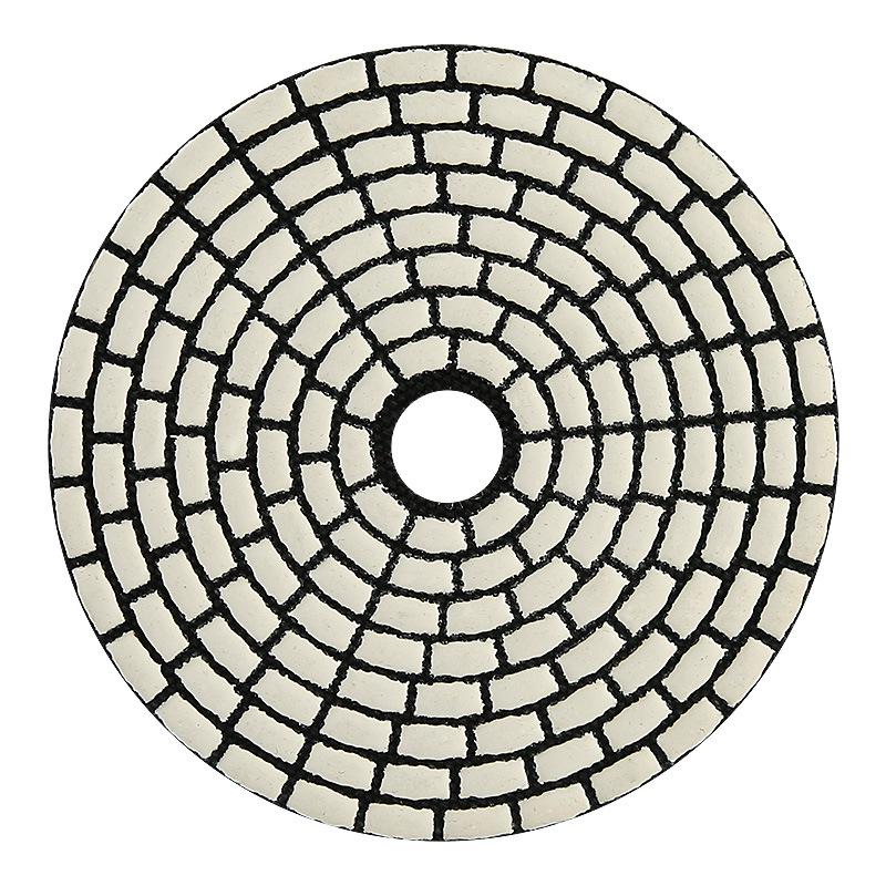 4-inch Diamond Dry Polishing Disc for Granite and Marble Renovation