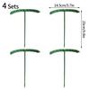 1/3/12Pcs Plant Support Cage Frame Greenhouses Flower Stand Holder Plant Arrangement Fixed Rod Pile Garden Bonsai Accessories