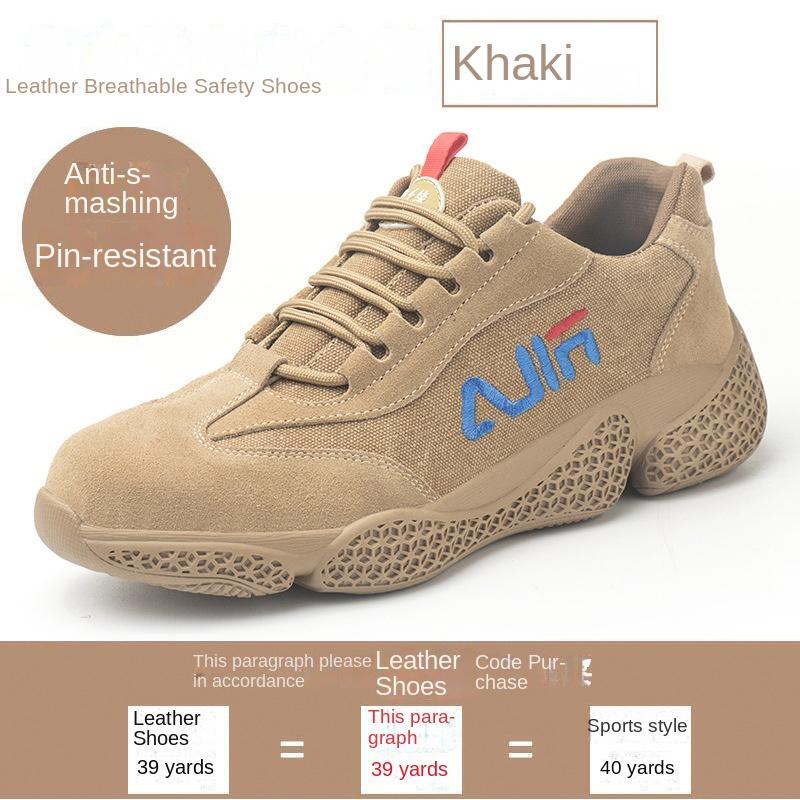 Labor Shoes, Steel Baotou, Smash-proof, Puncture-proof, Breathable, Wear-resistant Protective Safety Shoes, Protective Shoes