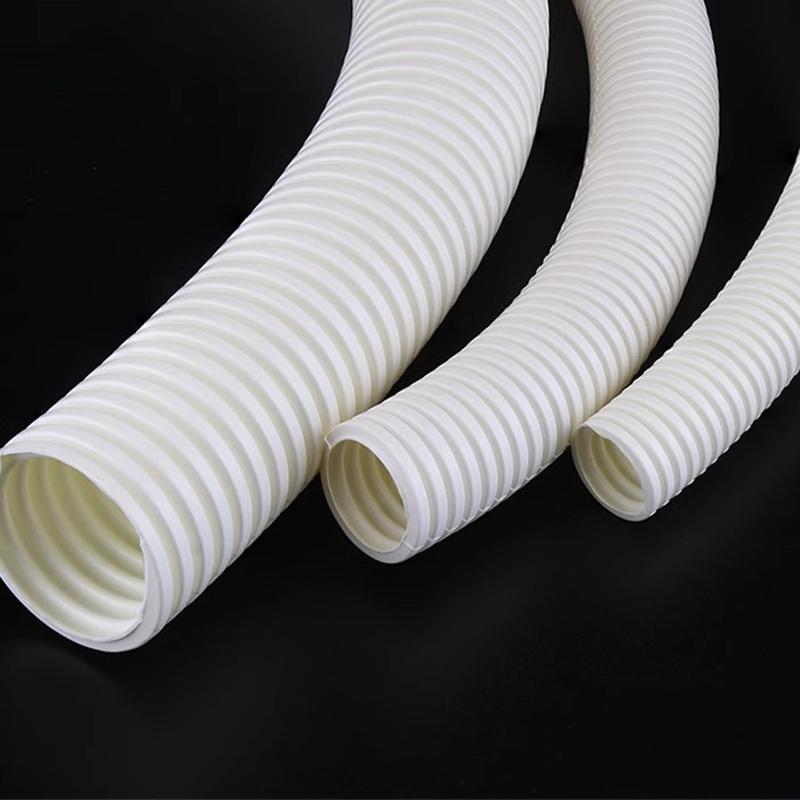 1-5 Meter Inner 12-50mm Retardant Plastic Bellow Pipe Hose PP Insulated Threading Hose Plastic Corrugated Pipe Protective Sleeve
