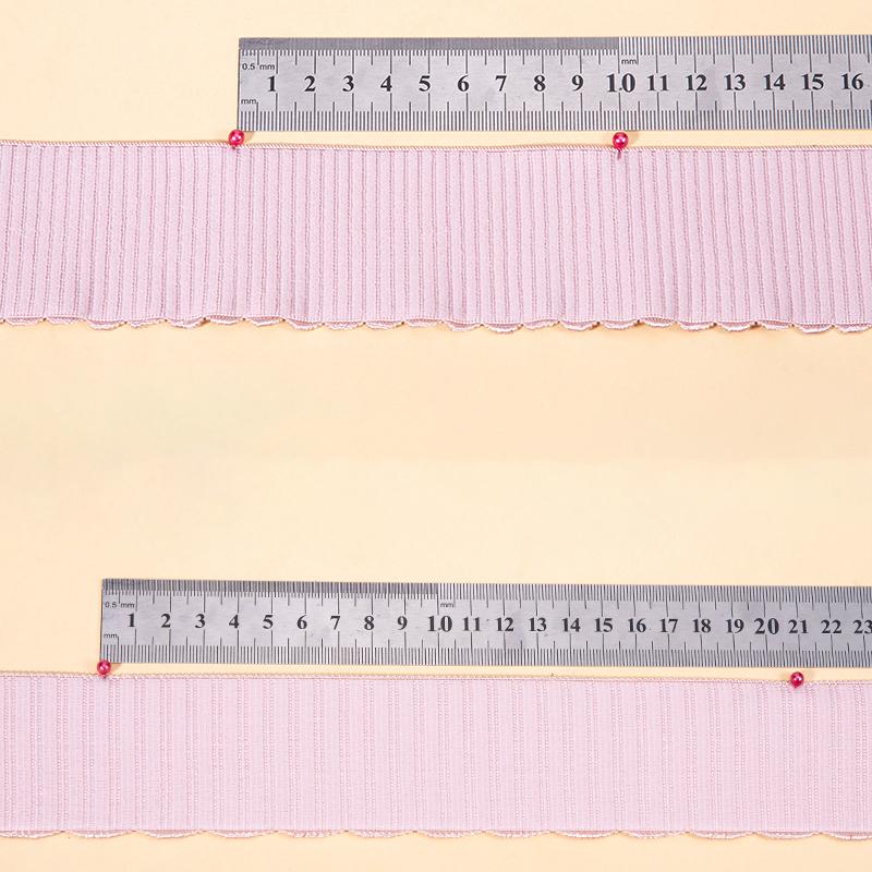 1M Elastic Band for Diy Skirts Waist Lace Trim Ribbons High Elasticity Durable Pants Waist Band Clothes Belt Sewing Accessories