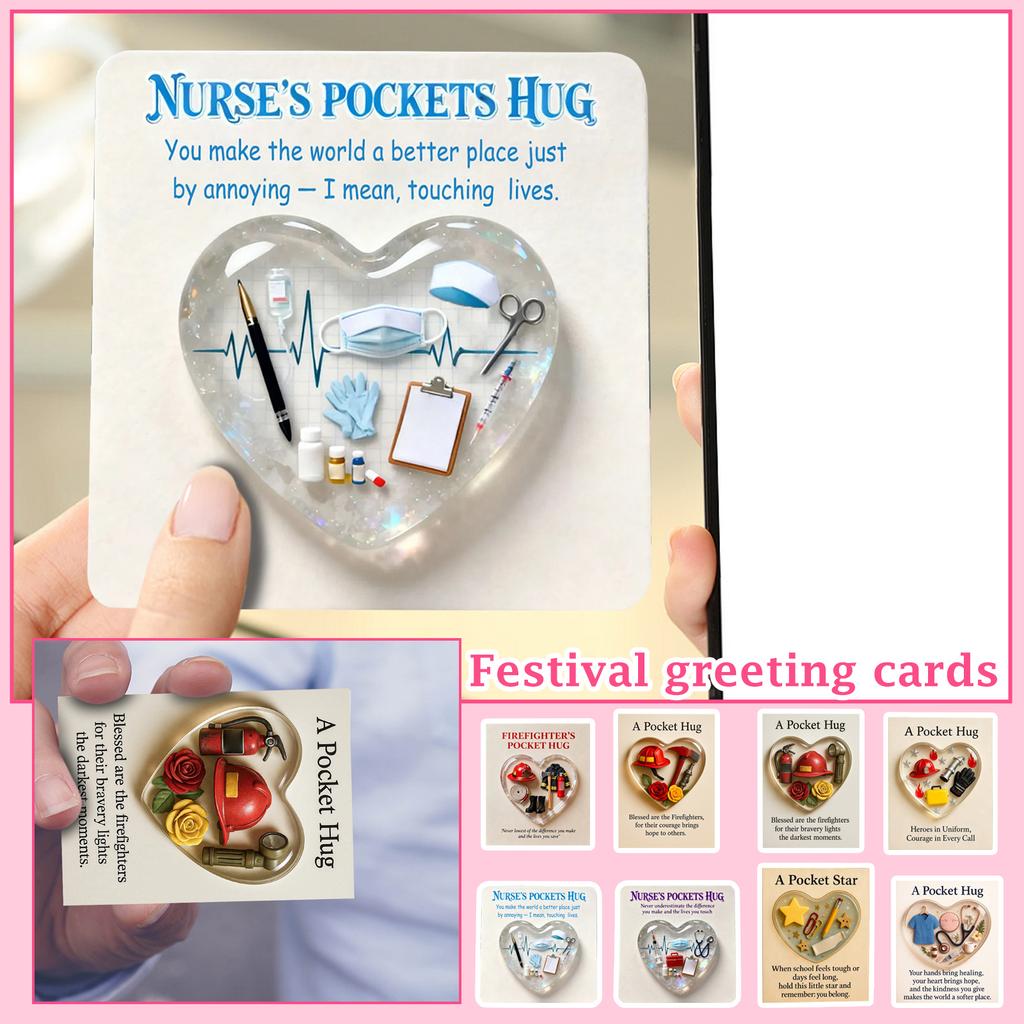 Warm Hug - A Heartfelt Gift To Show Appreciation For Doctors & Firefighters