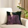 Abstract Figure Lines Girl Sofia Cushion Cover Reversible Plush Pillow Cover Soft Fluffy  Home Decor for Sofa Bedroom