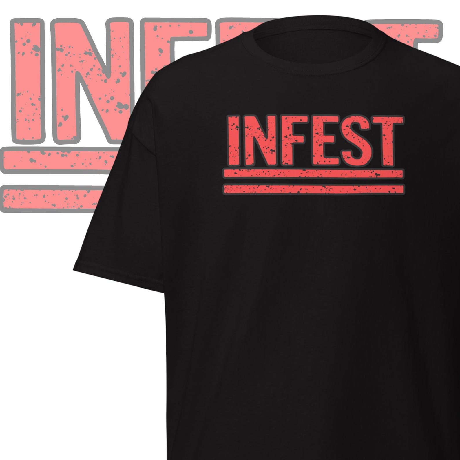Infest Band T-Shirt Vintage Hardcore Punk Powerviolence Merch S