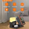 6-in-1 Wireless Charging Station, Charger Stand for Apple Multiple Devices, for iPhone 17 16 15 14 13 12 Pro Max Watch Airpods, Wireless Charger