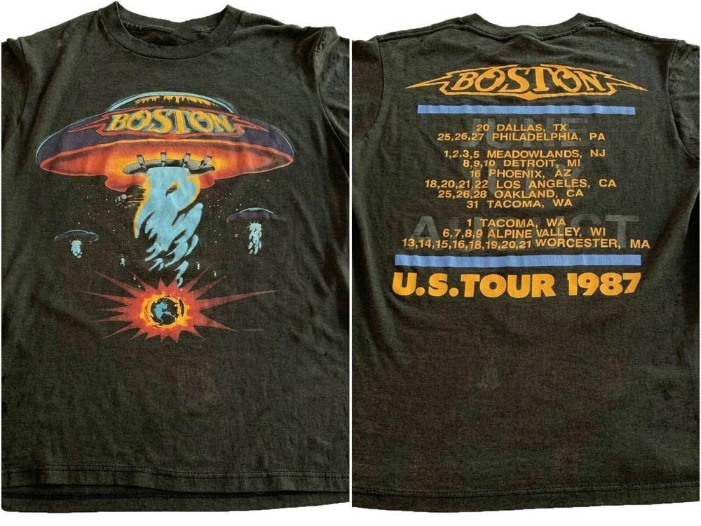 

VINTAGE BOSTON ROCK BAND CONCERT TOUR SHIRT 1987 T-SHIRT LIMITED Unisex T-Shirt L