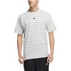 Adidas T Shirts Men's White Crew Neck Thin Straight Fit HS4382