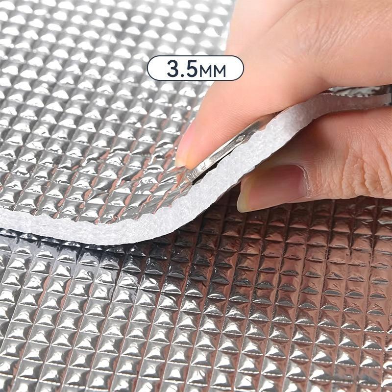 1 Roll Pet Cage Winter Cold and Warm Double-Sided Insulation Kit - Non-Adhesive Waterproof, Heat-Resistant for Windows, Roofs and Car Glass