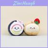 Adorable Plush Hamburger Keychain Cute Stuffed Toy Sushi French Fries Bread Accessory