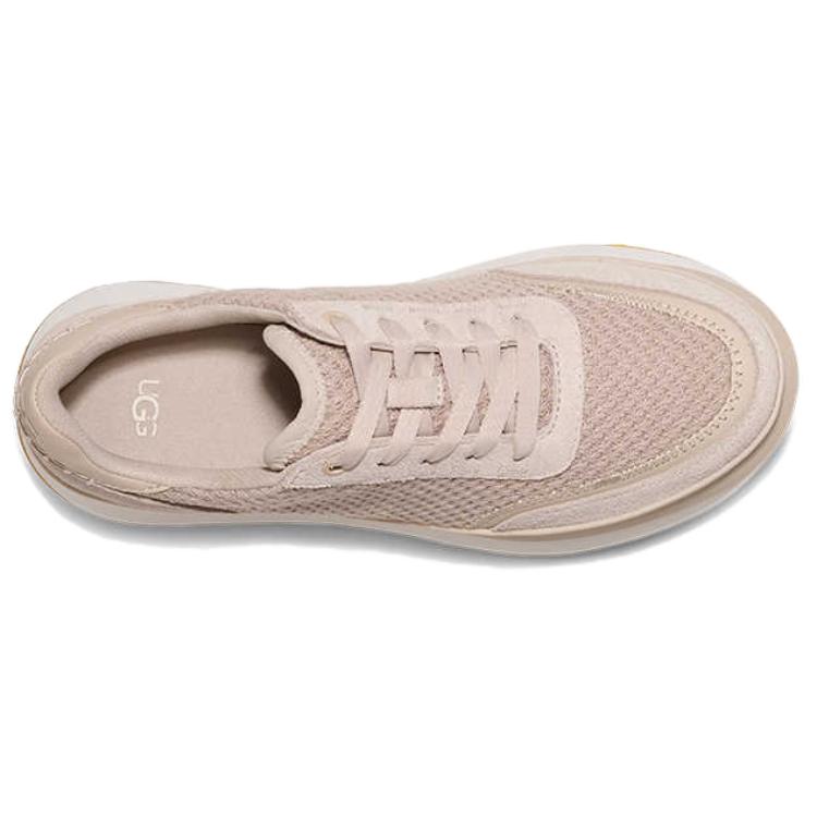 UGG Marlin Series Round Toe Thick Sole Low Top Casual Shoes Women sneaker Terracotta White 1170556-CERA