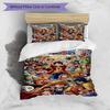 3pcs Duvet Cover Set (1*Duvet Cover + 2*Pillowcase, Without Core), One Piece Print Bedding Set, Bedroom Decor, All‑Season, Birthday Gift