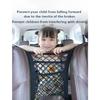 Universal Car Front Seat Net Pocket Organizer,Stretchable Hanging Storage Net Bag Purse Holder For Car,Barrier Of Backseat Dog Or Kids