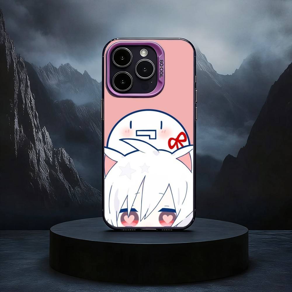 

Singer M-Mafumafu Ctue Phone Case For iPhone17,16,15,14,13,12,11 Plus,Pro Max Black Candy silver phone case iPhone16promax