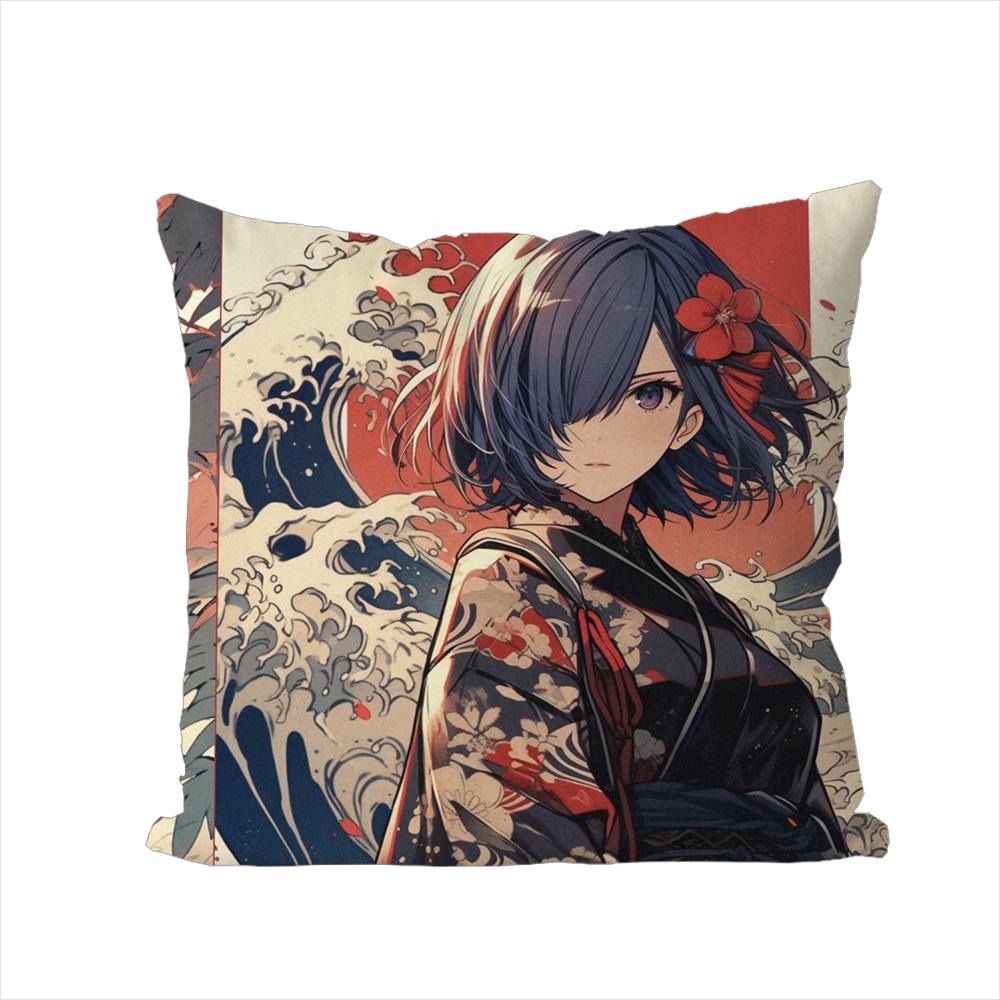 

Anime Tokyo Ghoul Pillow Case For Car Sofa Decorative Home Doublesided Print Plush Square Throw Pillow Cushion Cover 30x30cm
