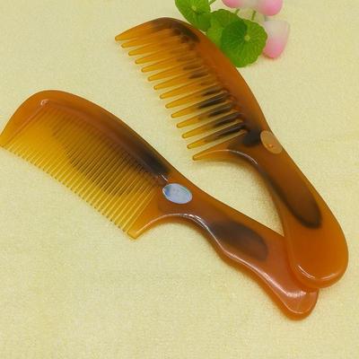 Pettine per Capelli Lunghi da Donna - Denti Extra Spessi, Lampi e Medi - Plastica Grande, Delicato, Non Danneggia
