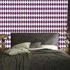 Harlequin Diamonds Wallpaper Light Gray, White, and Plum 50x1000