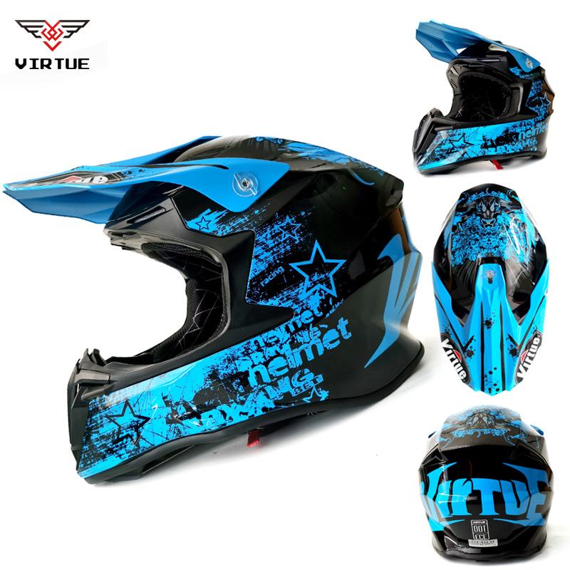 Motorcycle Helmet Mountain Race Cross Country Helmet Cool Running Helmet